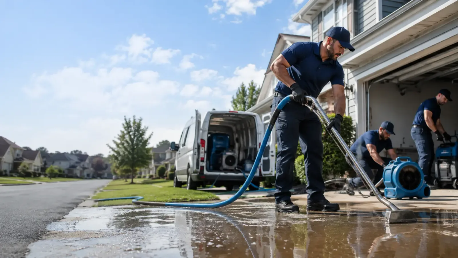Flood Damage Restoration in Zanesville, IN